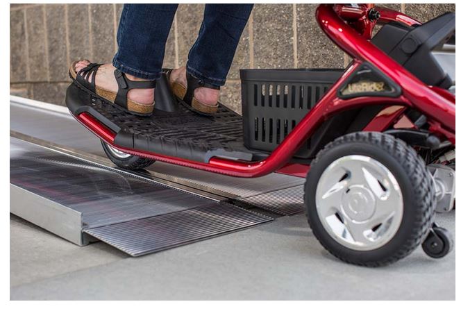 Folding Aluminum Ramp