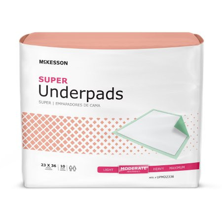McKesson Super Disposable Fluff Underpad 23 x 26 Image Product Image