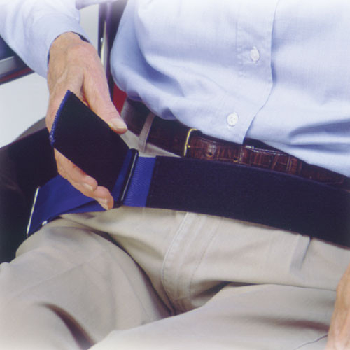 Skil-Care Resident-Release Wheelchair Safety Belt with Hook and Loop Image Product Image