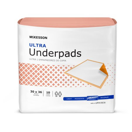 McKesson Ultra Disposable Fluff Underpad 30 x 36 Image Product Image