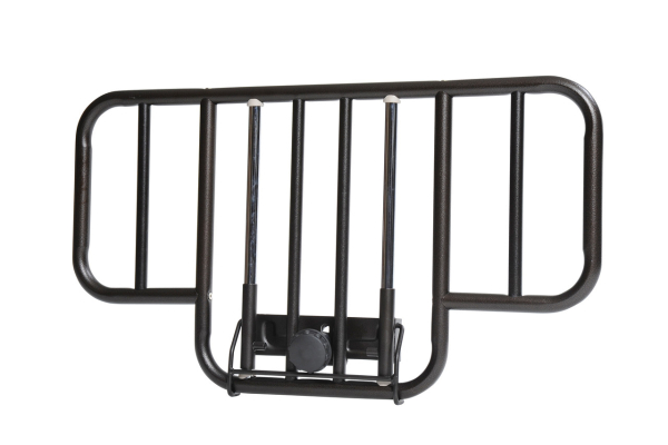 No Gap Half Side Bed Rails, Brown Image Product Image