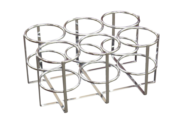 E D or C Tank Economy Oxygen 6 Cylinder Rack 18114 Image Product Image