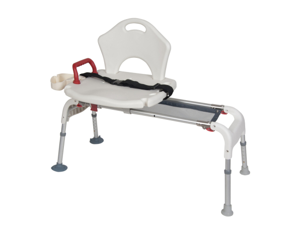 Sliding Bath Tub Transfer Bench, Folding Legs (RTL12075) Image Product Image