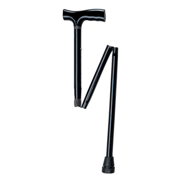 Aluminum Folding Cane, Height Adjustable Image Product Image