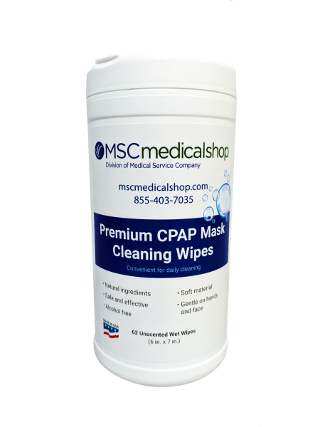 Unscented CPAP Mask Cleaning Wipes (3-pack) Image Product Image